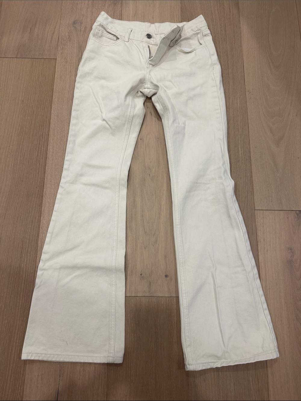 J Galt Brandy Melville flare low rise jeans